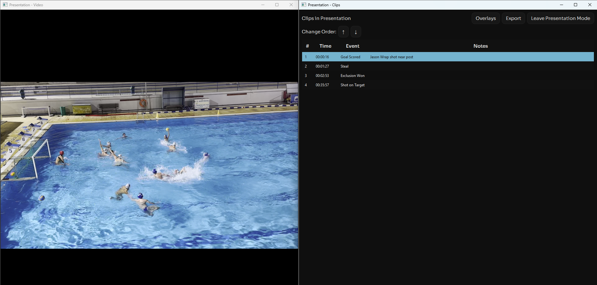 Viewing a presentation